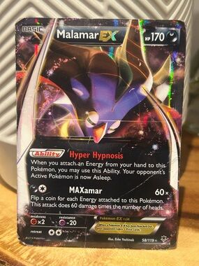 Pokémon Malamar EX 2014 Holo Rare